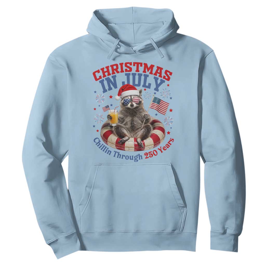 Raccoon 250th Anniversary Hoodie Christmas in July