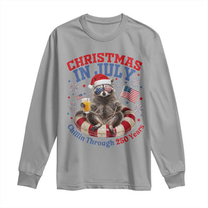 Raccoon 250th Anniversary Long Sleeve Shirt Christmas in July