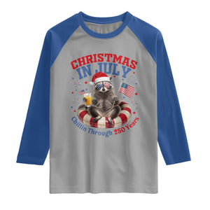 Raccoon 250th Anniversary Raglan Shirt Christmas in July