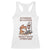 Funny Cat Drinking Coffee Racerback Tank Top I Dont Care What Day It Is Its Early I Want Coffee TS14 White Print Your Wear