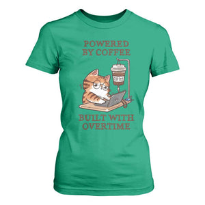 Funny Cat Drinking Coffee T Shirt For Women I Dont Care What Day It Is Its Early I Want Coffee TS14 Irish Green Print Your Wear