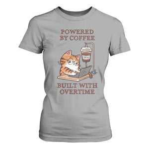 Funny Cat Drinking Coffee T Shirt For Women I Dont Care What Day It Is Its Early I Want Coffee TS14 Sport Gray Print Your Wear