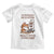 Funny Cat Drinking Coffee Toddler T Shirt I Dont Care What Day It Is Its Early I Want Coffee TS14 White Print Your Wear