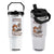 Funny Cat Drinking Coffee Flip Straw Tumbler I Dont Care What Day It Is Its Early I Want Coffee TS14 One Size: 30 oz White Print Your Wear