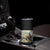 Funny Cat Riding Shark Skinny Tumbler Fishing Fisherman Ocean Lover Humor TS14 Print Your Wear
