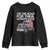 Truck Driver American Flag Youth Sweatshirt On The Road For Them Always For Them Trucker Life TS14 Black Print Your Wear
