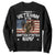 US Army Veteran Tribute Sweatshirt American Flag Angel Soldier Memorial TS14 Black Print Your Wear