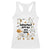 Funny Duck Ghost Halloween Racerback Tank Top Most Definitely Not All In A Row TS14 White Print Your Wear