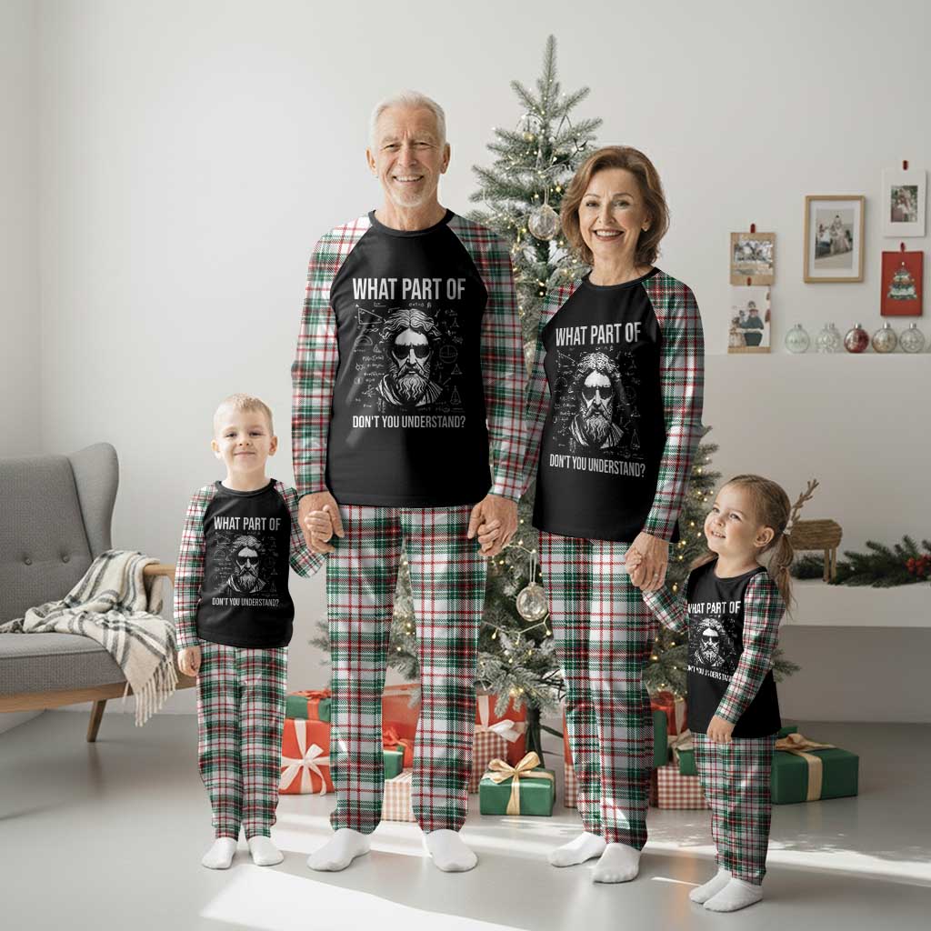 Funny Math Teacher Plaid Pajama Set What Part Of Do Not You Understand TS14 Christmas Plaid Print Your Wear