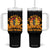 Funny Math Teacher Tumbler With Handle Do Math Not Magic Show Your Work Back To School TS14 One Size: 40 oz Black Print Your Wear