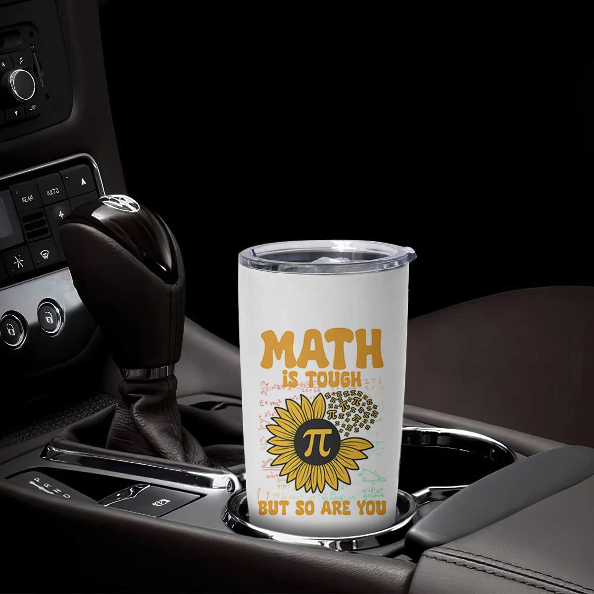 Funny Math Teacher Back To School Tumbler Cup Math Is Tough But So Are You TS14 Print Your Wear