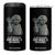 Funny Math Teacher 4 in 1 Can Cooler Tumbler Be Like Subtraction And Make A Difference TS14 One Size: 16 oz Black Print Your Wear