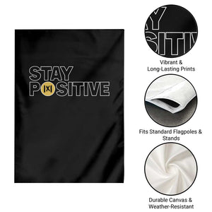 Funny Math Garden Flag Absolute Value Stay Positive TS14 Print Your Wear