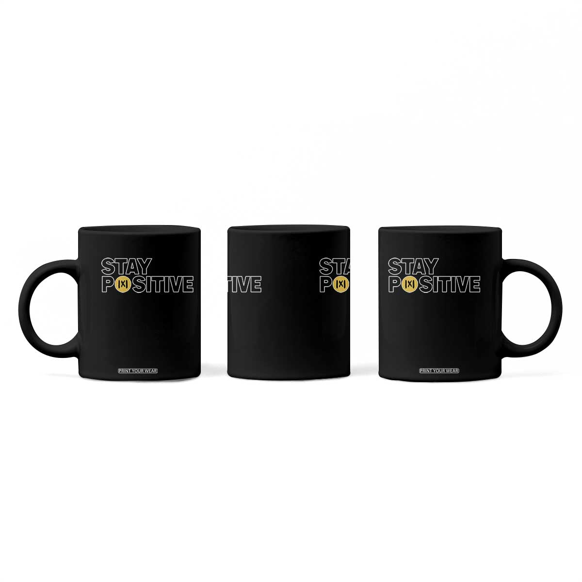 Funny Math Coffee Mug Absolute Value Stay Positive TS14 Print Your Wear