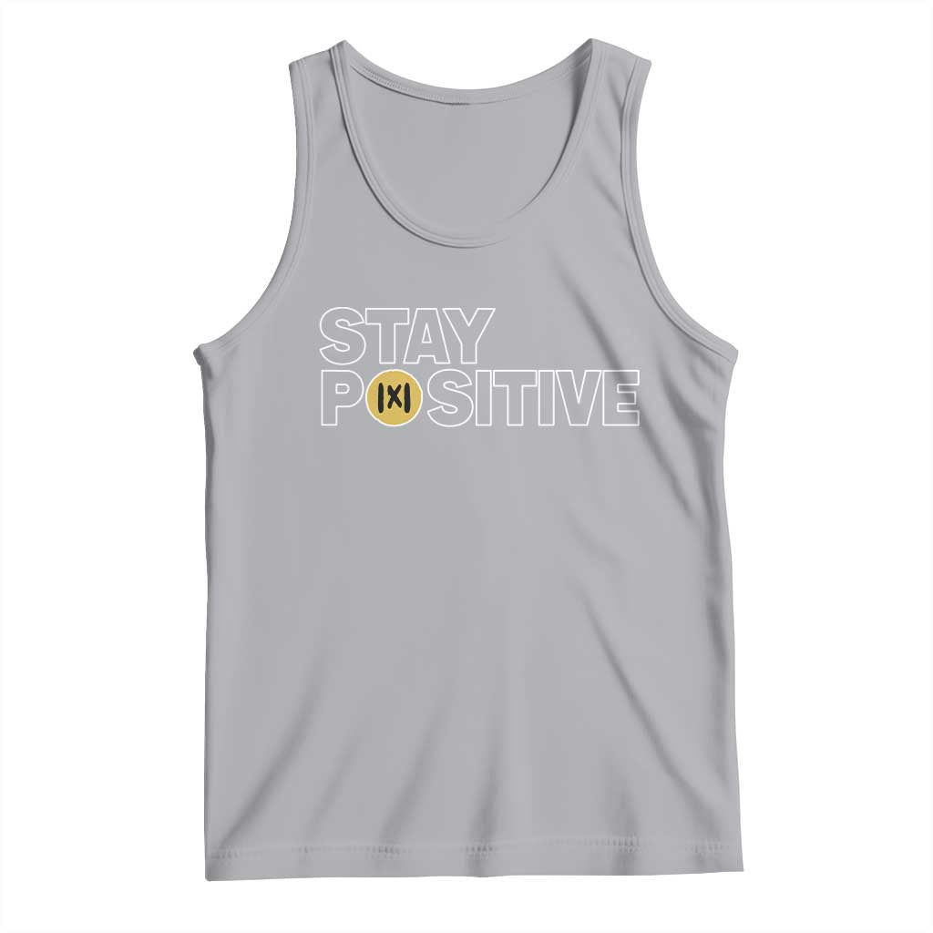 Funny Math Tank Top Absolute Value Stay Positive TS14 Athletic Heather Print Your Wear