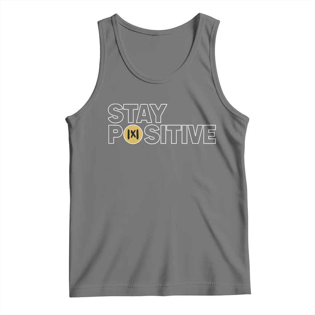Funny Math Tank Top Absolute Value Stay Positive TS14 Black Heather Print Your Wear