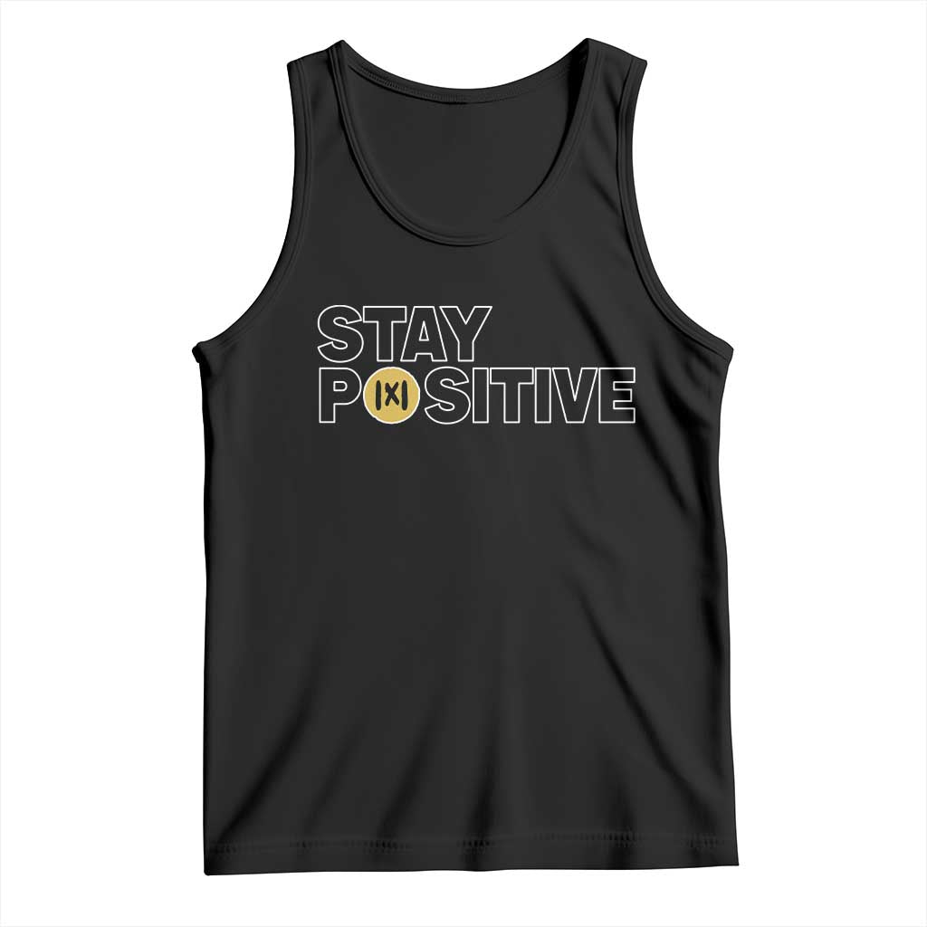 Funny Math Tank Top Absolute Value Stay Positive TS14 Black Print Your Wear