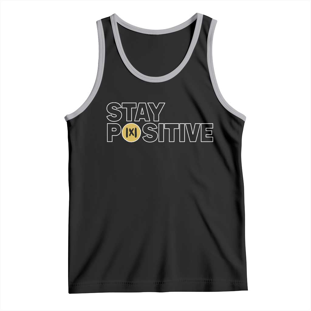 Funny Math Tank Top Absolute Value Stay Positive TS14 Black Athletic Heather Print Your Wear