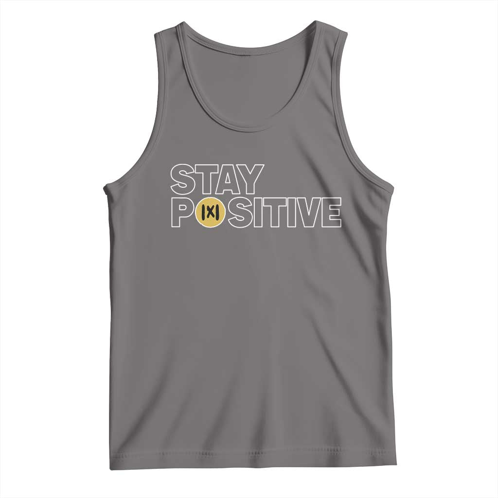 Funny Math Tank Top Absolute Value Stay Positive TS14 Deep Heather Print Your Wear