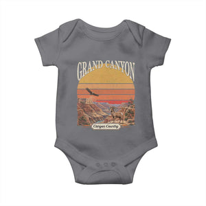 Grand Canyon Arizona 90s Desert Sunset Nostalgia Hiking Baby Onesie