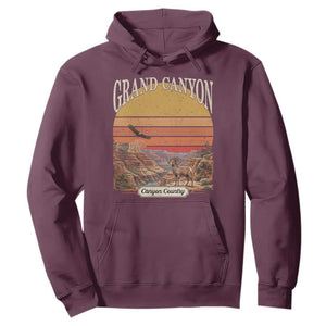 Grand Canyon Arizona 90s Desert Sunset Nostalgia Hiking Hoodie