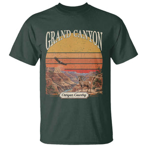 Grand Canyon Arizona 90s Desert Sunset Nostalgia Hiking T Shirt