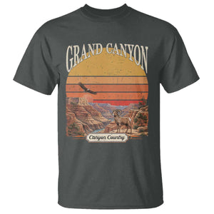 Grand Canyon Arizona 90s Desert Sunset Nostalgia Hiking T Shirt