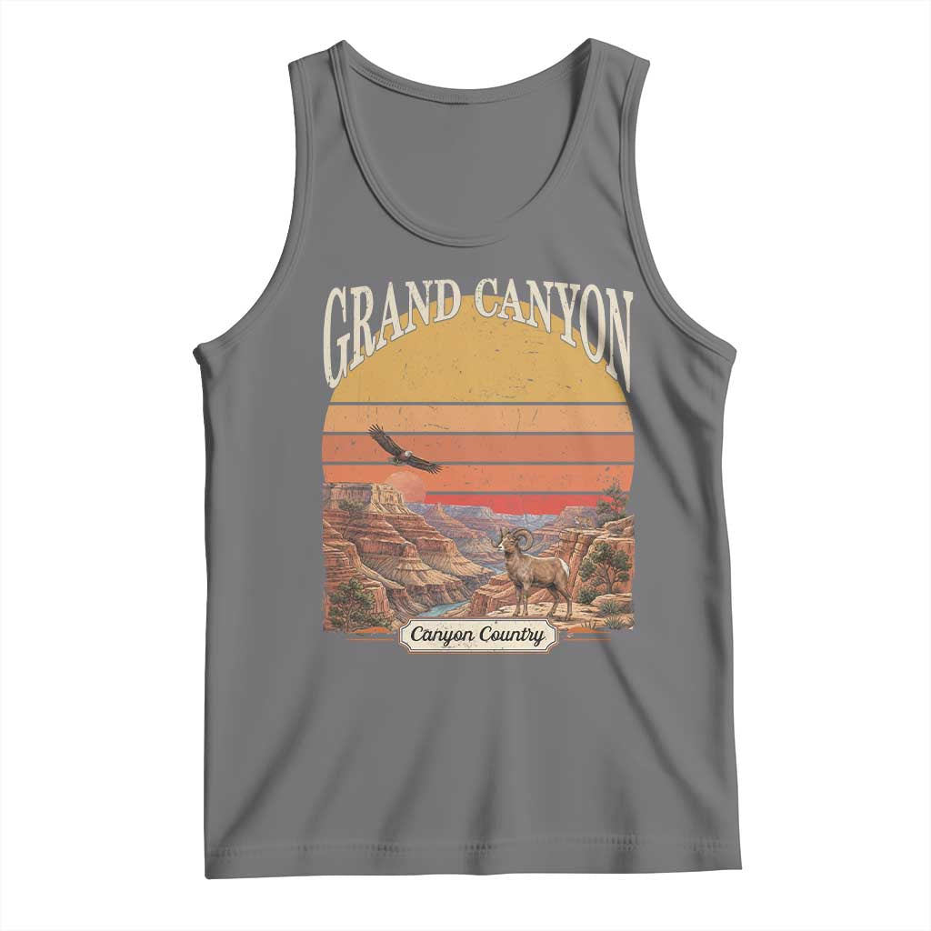 Grand Canyon Arizona 90s Desert Sunset Nostalgia Hiking Tank Top