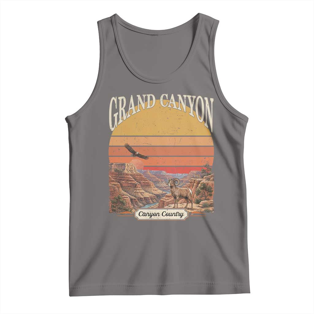 Grand Canyon Arizona 90s Desert Sunset Nostalgia Hiking Tank Top
