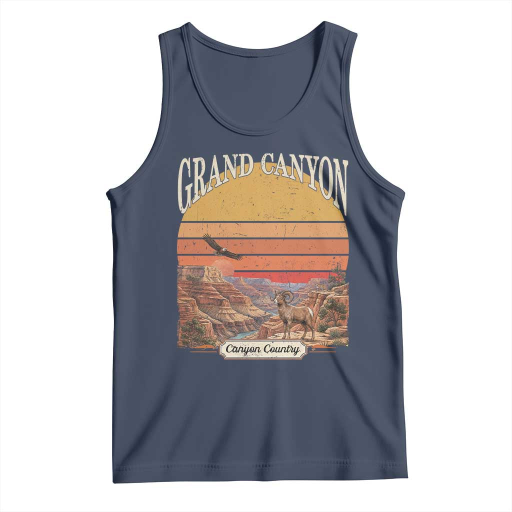 Grand Canyon Arizona 90s Desert Sunset Nostalgia Hiking Tank Top