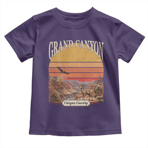 Grand Canyon Arizona 90s Desert Sunset Nostalgia Hiking Toddler T Shirt