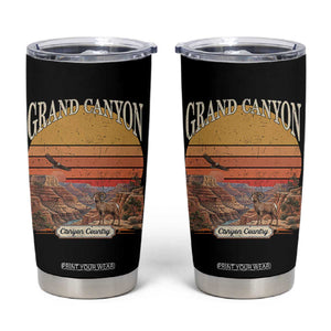 Grand Canyon Arizona 90s Desert Sunset Nostalgia Hiking Tumbler Cup