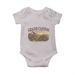 Grand Canyon National Park Arizona Established 1919 Baby Onesie Retro Deer Wildlife Nature Hiking Southwest Souvenir