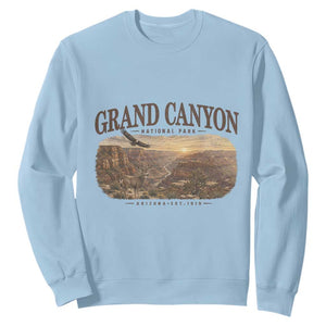 Grand Canyon National Park Arizona Established 1919 Sweatshirt Retro Deer Wildlife Nature Hiking Southwest Souvenir