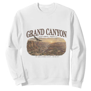 Grand Canyon National Park Arizona Established 1919 Sweatshirt Retro Deer Wildlife Nature Hiking Southwest Souvenir