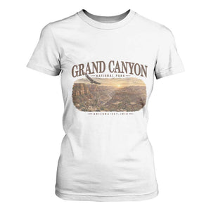 Grand Canyon National Park Arizona Established 1919 T Shirt For Women Retro Deer Wildlife Nature Hiking Southwest Souvenir