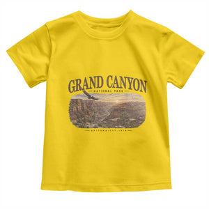 Grand Canyon National Park Arizona Established 1919 Toddler T Shirt Retro Deer Wildlife Nature Hiking Southwest Souvenir