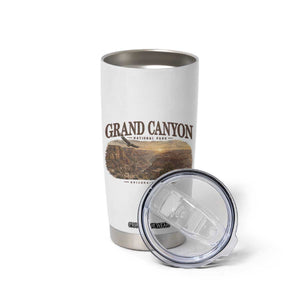 Grand Canyon National Park Arizona Established 1919 Tumbler Cup Retro Deer Wildlife Nature Hiking Southwest Souvenir