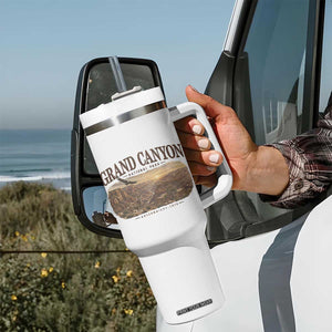 Grand Canyon National Park Arizona Established 1919 Tumbler With Handle Retro Deer Wildlife Nature Hiking Southwest Souvenir