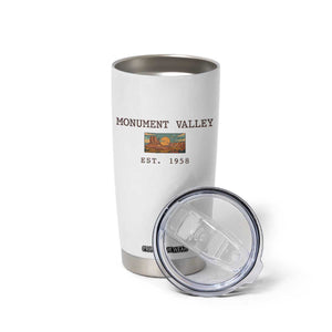 Retro Monument Valley Arizona Sunset Established 1958 Tumbler Cup Southwest Desert Road Trip Eagle Nature Souvenir