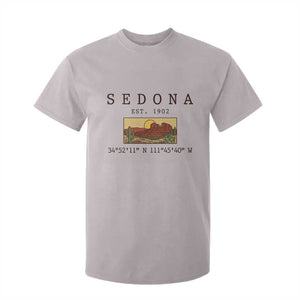 Vintage Sedona Arizona Established 1902 T Shirt For Kid Southwest Desert Cactus Scenic Nature Souvenir