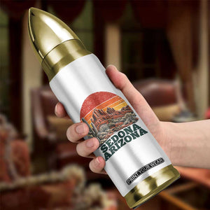 Retro Sedona Arizona Mountain Bullet Tumbler Southwest Hiking Outdoor Nature Souvenir TS14 Print Your Wear