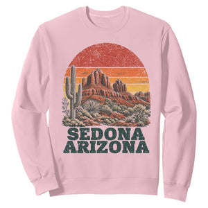 Retro Sedona Arizona Mountain Sweatshirt Southwest Hiking Outdoor Nature Souvenir