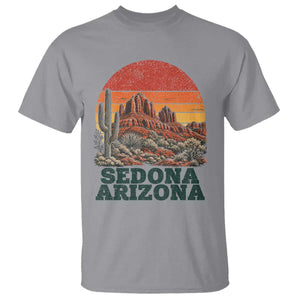 Retro Sedona Arizona Mountain T Shirt Southwest Hiking Outdoor Nature Souvenir