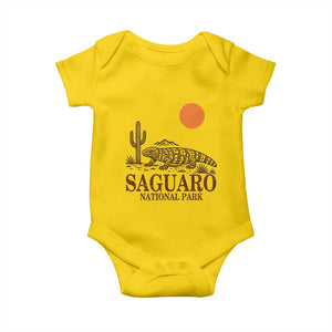 Saguaro National Park Gila Monster Hiking Arizona Baby Onesie Desert Cactus Sunset Southwest Nature Tucson Souvenir Gift
