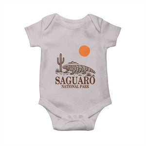 Saguaro National Park Gila Monster Hiking Arizona Baby Onesie Desert Cactus Sunset Southwest Nature Tucson Souvenir Gift