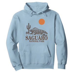 Saguaro National Park Gila Monster Hiking Arizona Hoodie Desert Cactus Sunset Southwest Nature Tucson Souvenir Gift