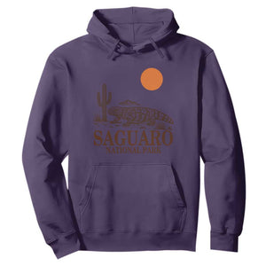Saguaro National Park Gila Monster Hiking Arizona Hoodie Desert Cactus Sunset Southwest Nature Tucson Souvenir Gift
