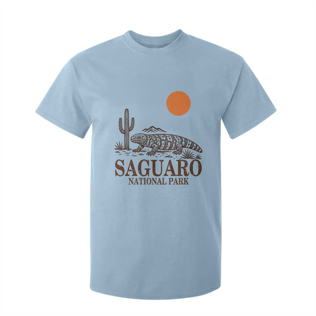 Saguaro National Park Gila Monster Hiking Arizona T Shirt For Kid Desert Cactus Sunset Southwest Nature Tucson Souvenir Gift