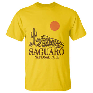 Saguaro National Park Gila Monster Hiking Arizona T Shirt Desert Cactus Sunset Southwest Nature Tucson Souvenir Gift